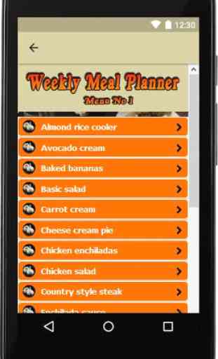 Weekly Meal Planner & Recipes 3