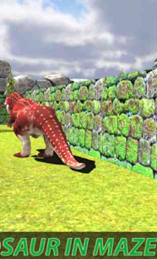 Wild Dinosaur Maze Run Sim 3D 1