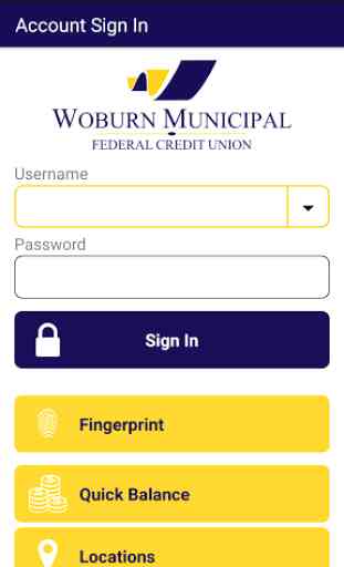 Woburn MFCU Mobile Banking 1