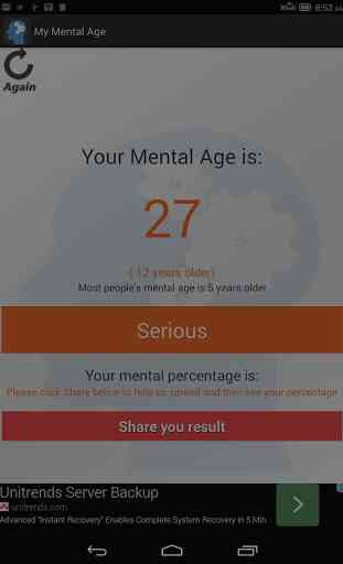 Your Mental Age 1
