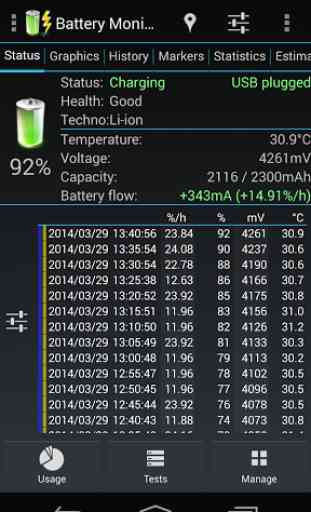 3C Battery Monitor Widget Pro 4