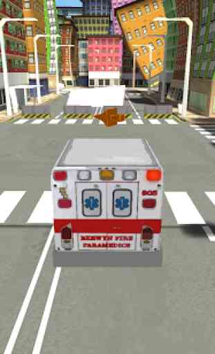 3D Ambulance Driving Simulator 3