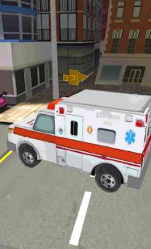 3D Ambulance Driving Simulator 4