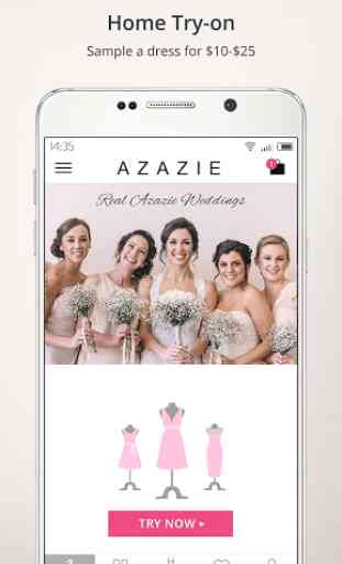 Azazie: Shop Wedding & Bridal 1