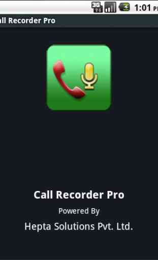 Call Recorder Pro System 1