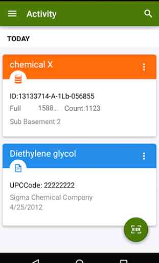 Chemical Inventory Scanner 1
