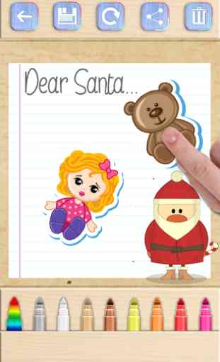 Create letters to Santa Claus 4
