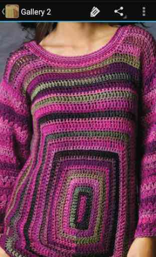 Crochet Sweater Patterns 4