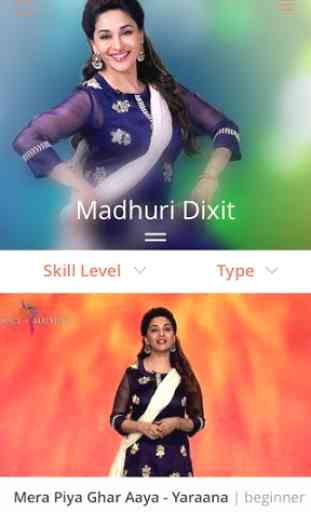 Dance with Madhuri Android App 1