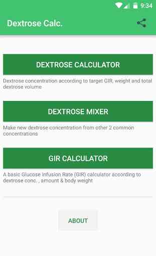 Dextrose Calc 1