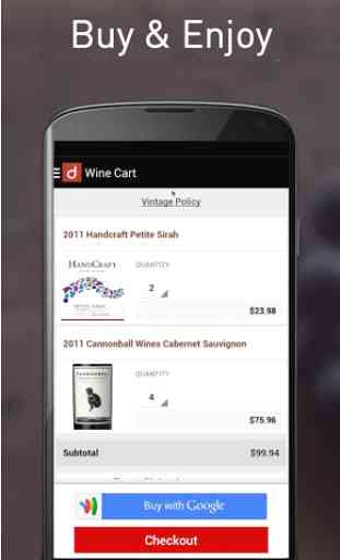Drync Wine Scanner, Delivery 2