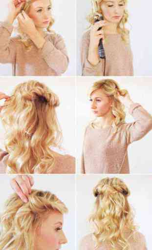 Easy Hairstyle Step by Step 4