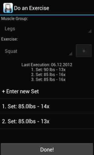 Easy Workout Log 3