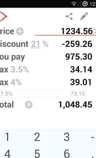 Evercal Sales Tax Calculator 3