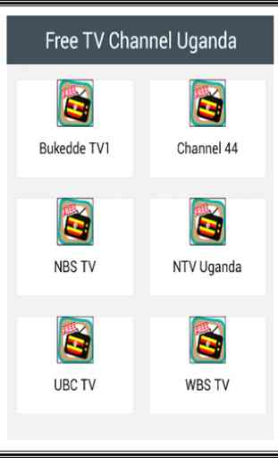 Free TV Channel Uganda 1