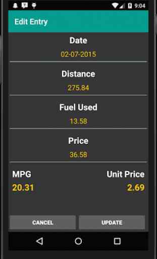 Fuel Master - MPG Calculator 3