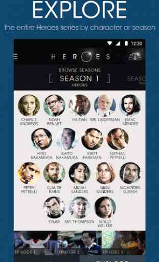 Heroes Reborn on NBC 3