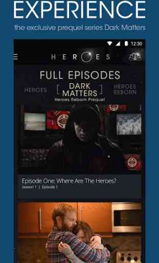 Heroes Reborn on NBC 4