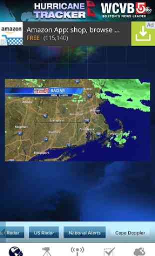 Hurricane Tracker WCVB Boston 3