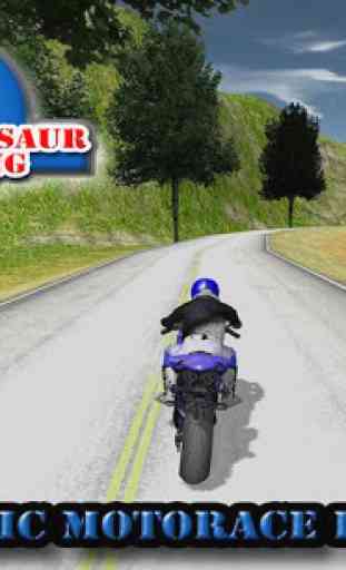 Jurassic Dinosaur Moto Racing 1