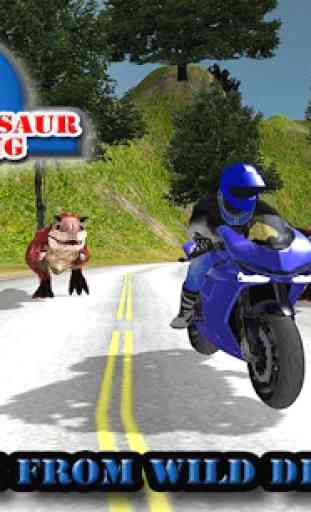 Jurassic Dinosaur Moto Racing 3
