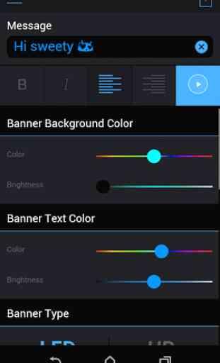 LED Banner Pro for Android 2