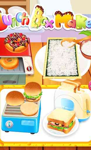 Lunch Box Maker: cooking games 2