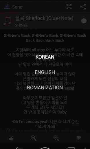 Lyrics for SHINee 3