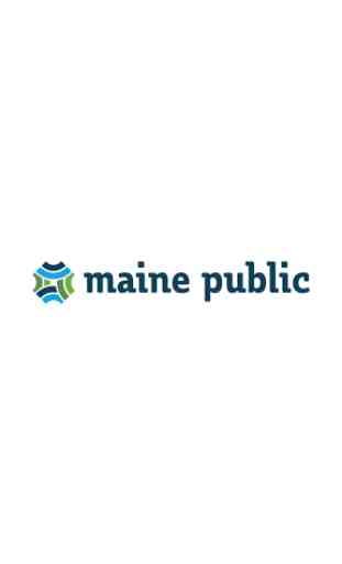 Maine Public Broadcasting App 1