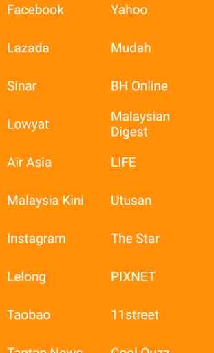 Malaysia popular web MLweb 1
