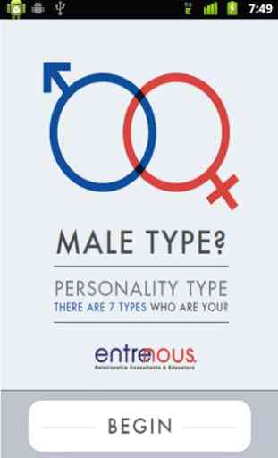 Male Personality Test 1