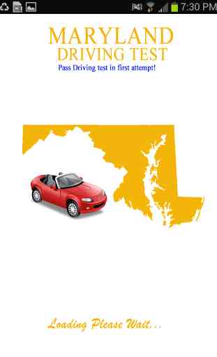 Maryland Driving Test 1