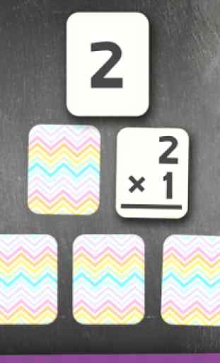 Multiplication Flashcard Match 2