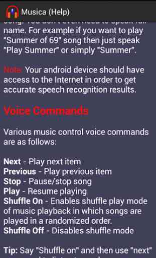 Musica Voice Control Player 3