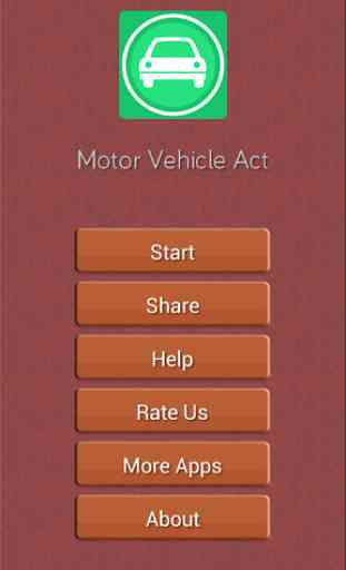 MVA - Motor Vehicle Act 1