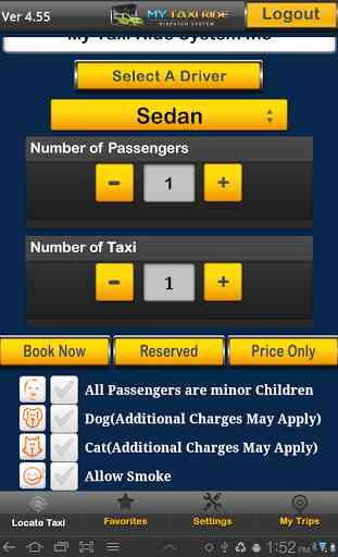 My Taxi Ride System 2