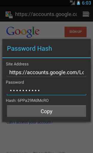 Password Hash 2