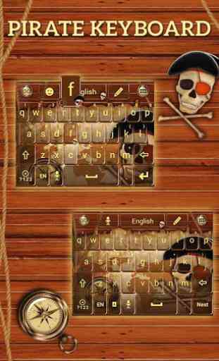 Pirate GO Keyboard Theme 1