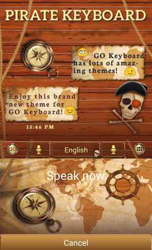 Pirate GO Keyboard Theme 3