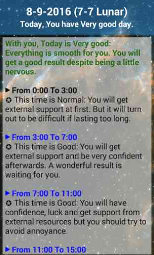 Scientific Horoscope Calendar 2