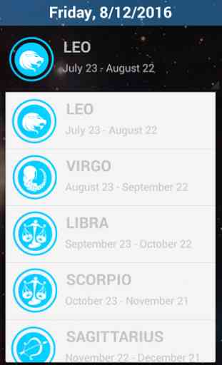 Scientific Horoscope Calendar 4