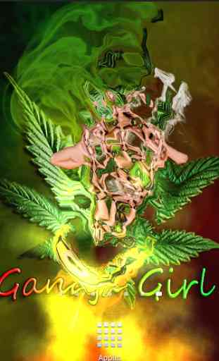 Sexy Weed Girl Magic Touch LWP 3