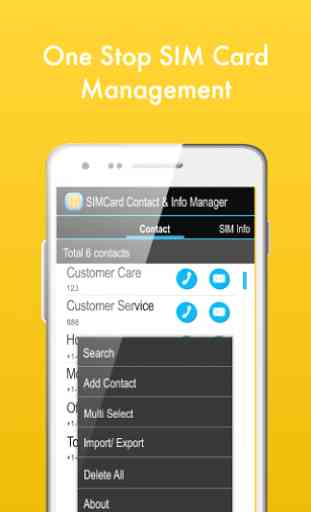 SIMCard Contact & Info Manager 2