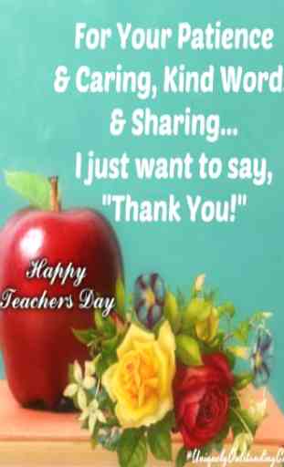 Teachers Day eCards Cards 4
