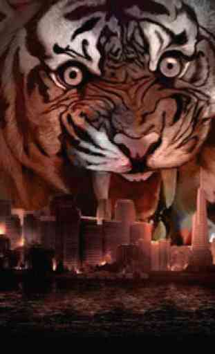 Tiger Wallpaper Fantasy Effect 4