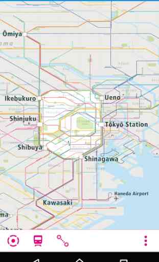 Tokyo Rail Map 1