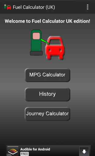 UK Fuel Cost Calculator Log 1