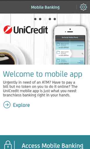 UniCredit Mobile application 1