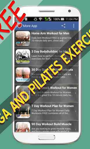 Yoga and Pilates Exercises 1
