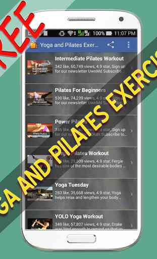 Yoga and Pilates Exercises 3